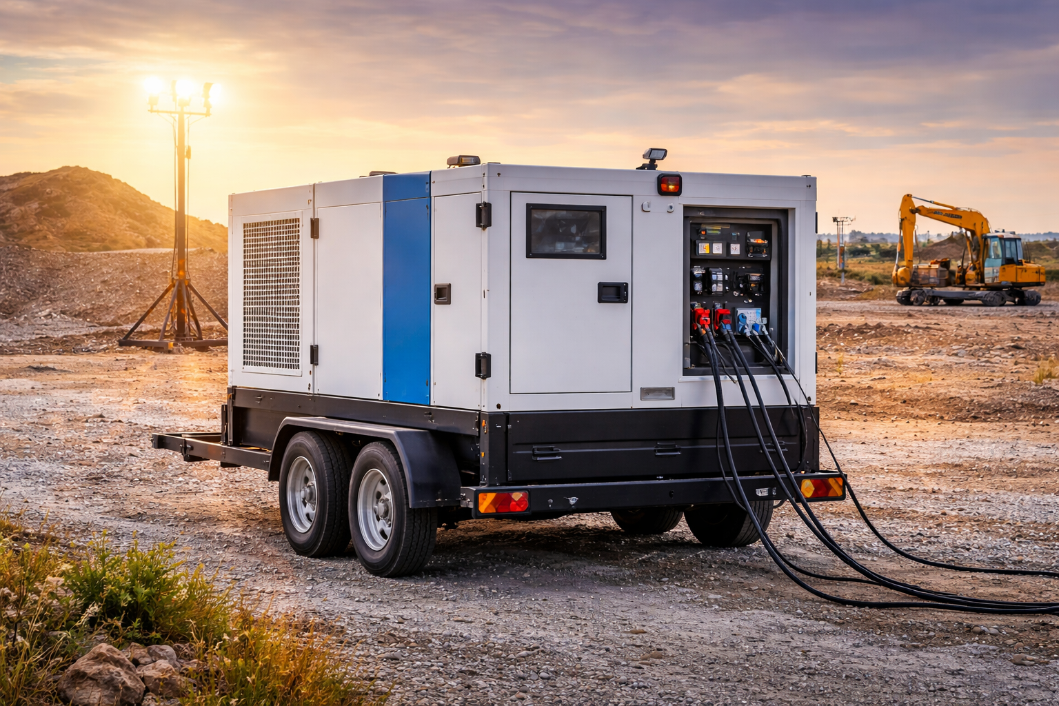 Mobile generators